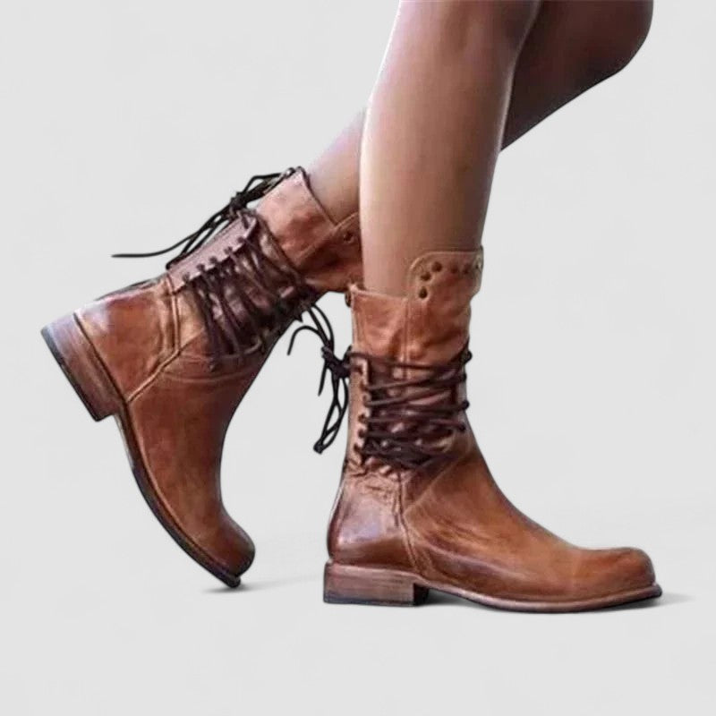 Botas Mae, vista lateral