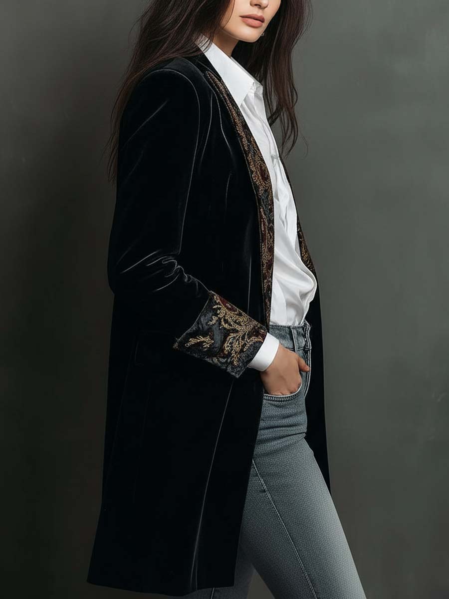 Blazer Leonor, detalle