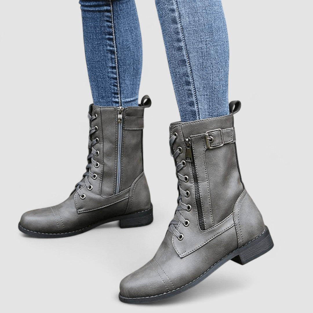 Botas Sylvia, detalle