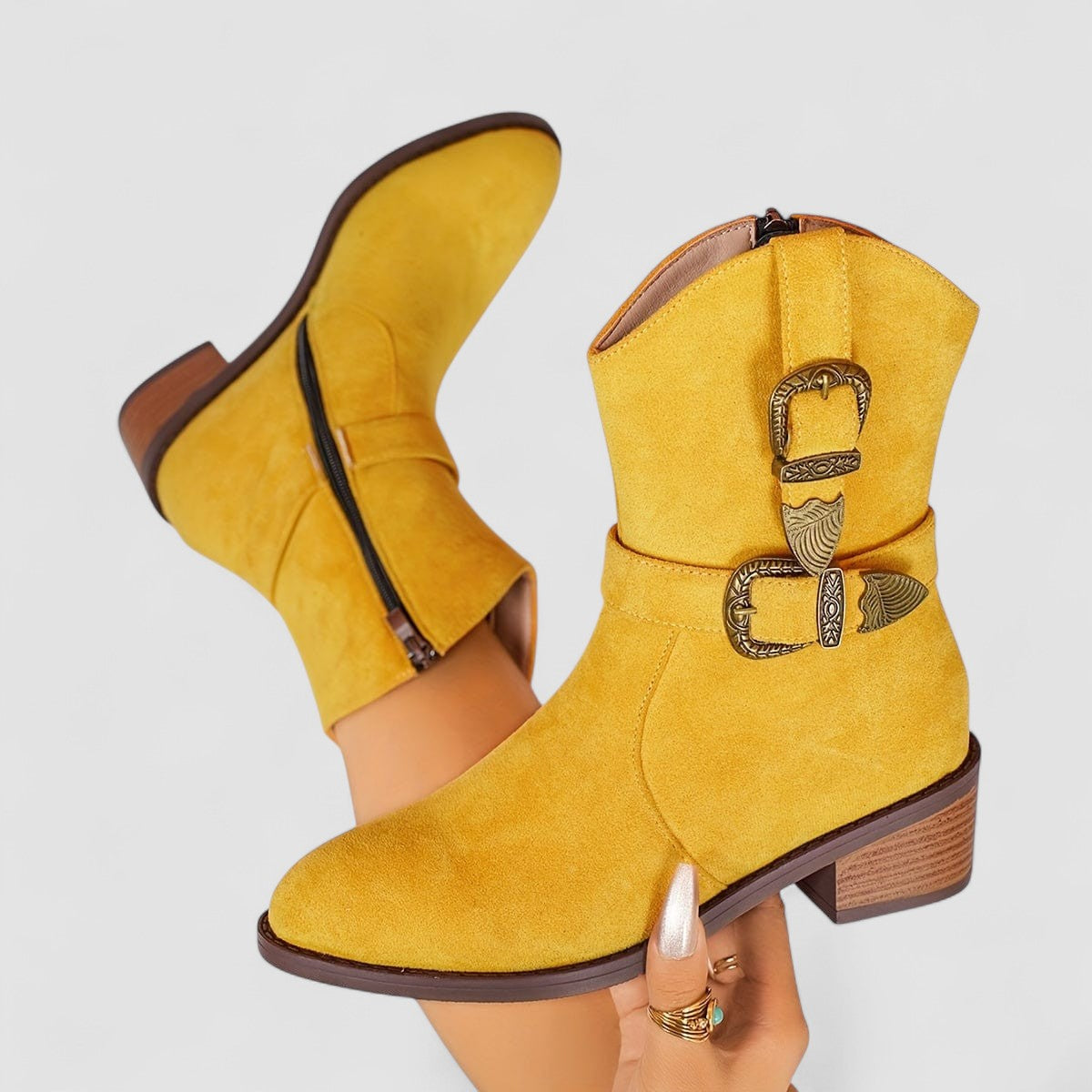 Botas Rosa, suela