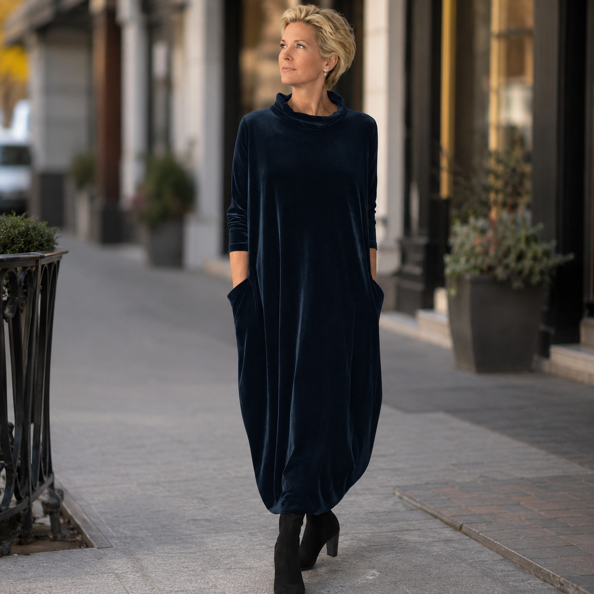 Vestido Elena, lateral