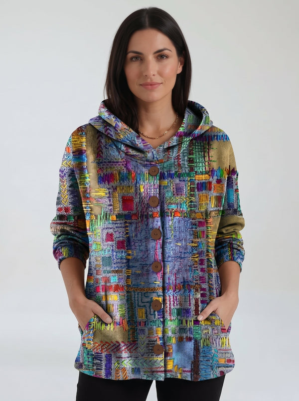 Mariana | Chaqueta de punto con capucha