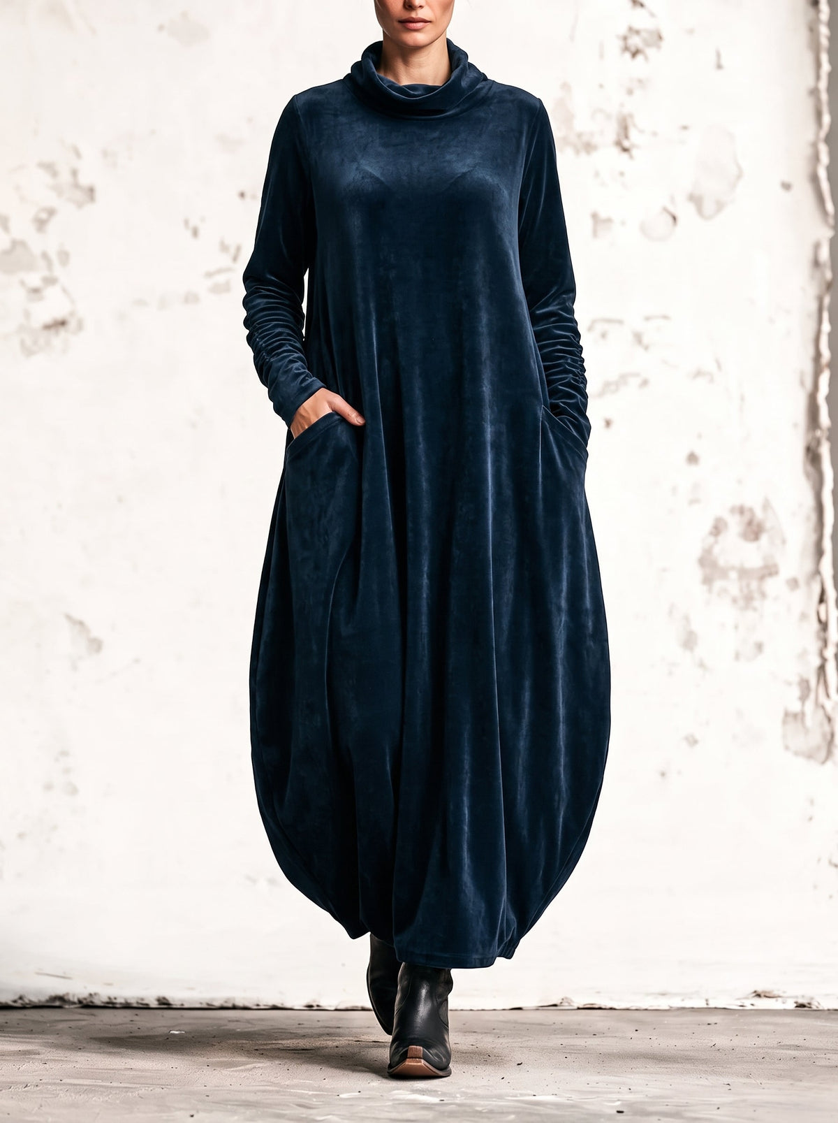 Vestido Elena de terciopelo