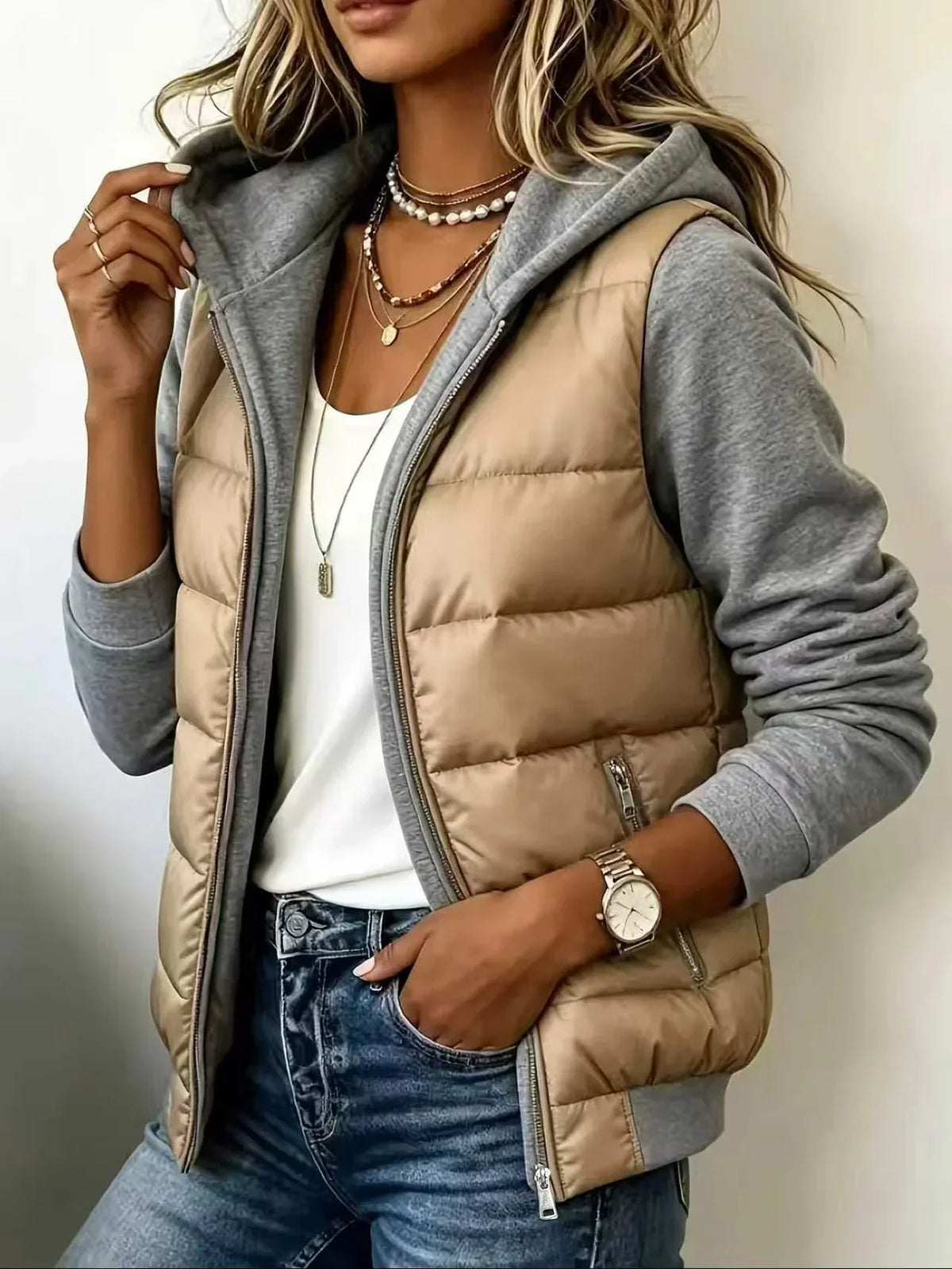 Chaqueta acolchada Nati