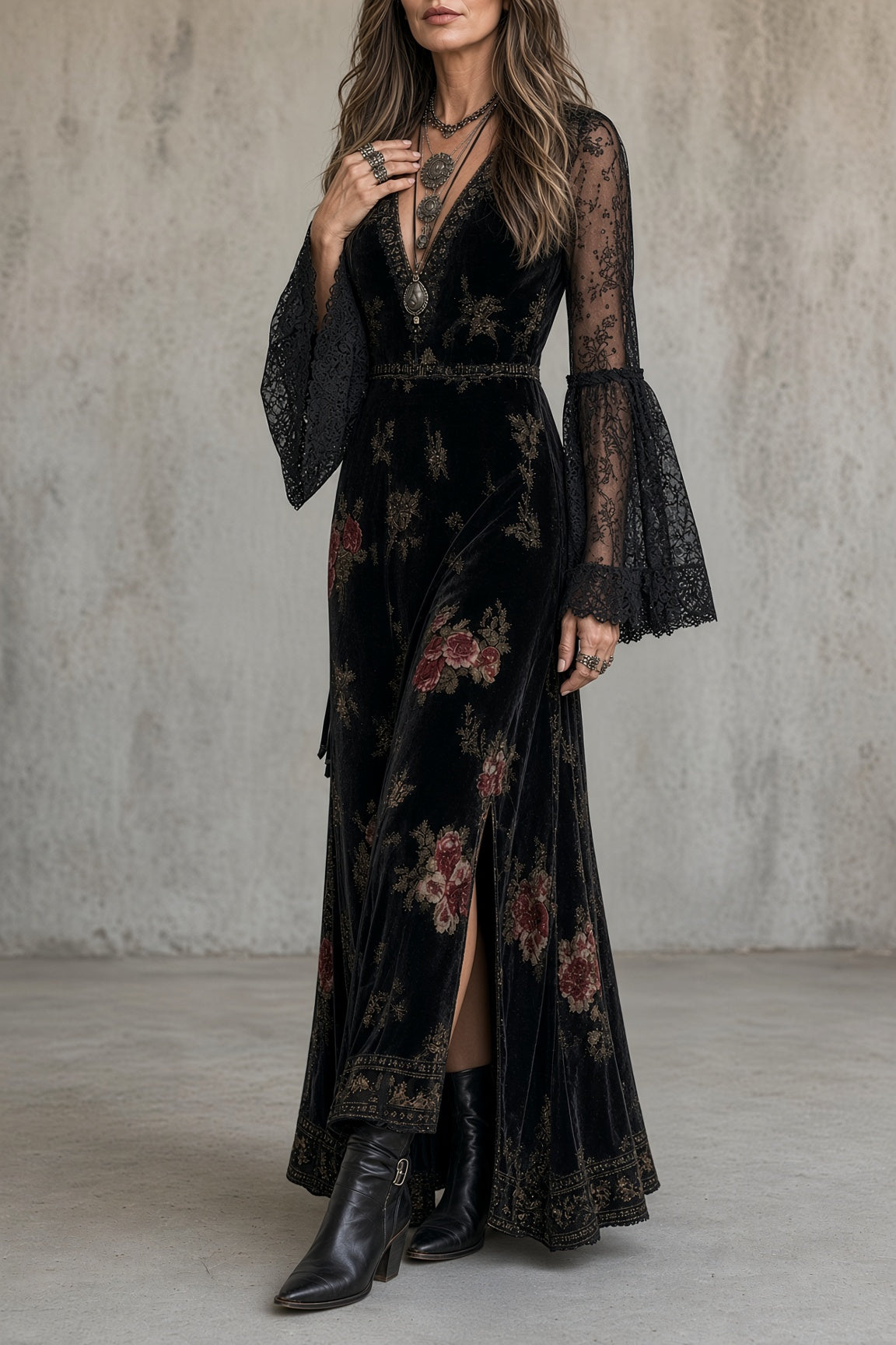 Vestido Valeria, detalle del encaje