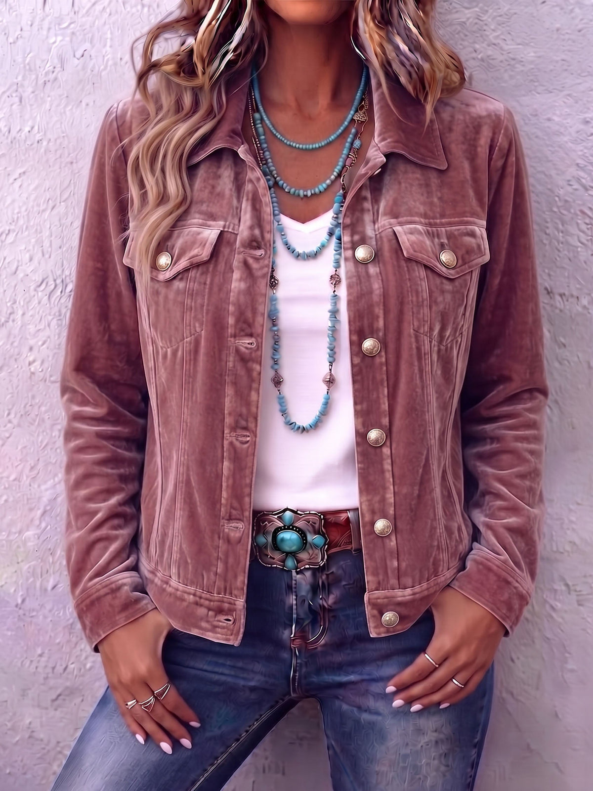 Chaqueta Diana en rosa