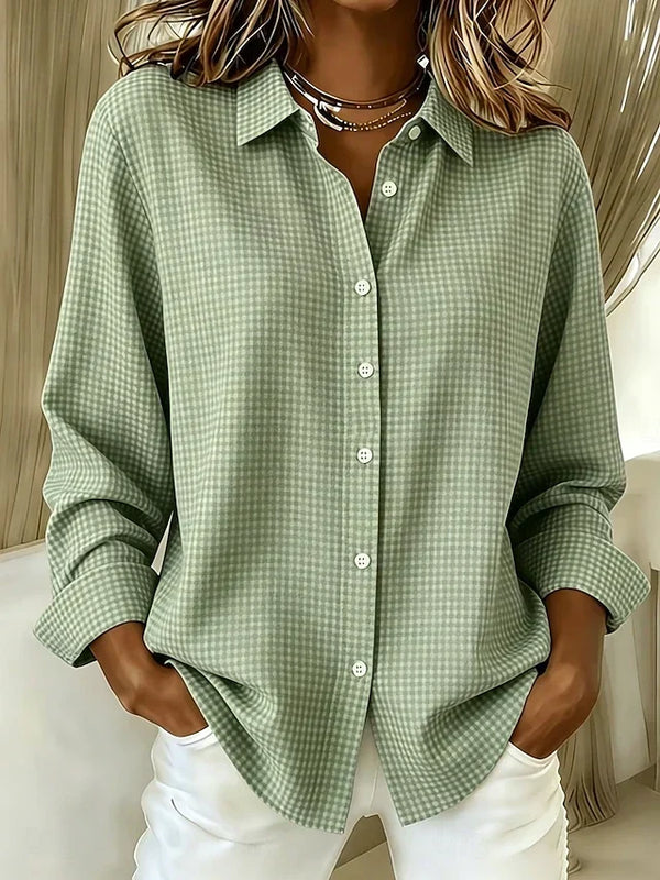 Lorena | Blusa de cuadros vichy