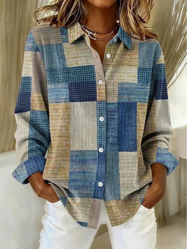 Blusa Mónica en azul
